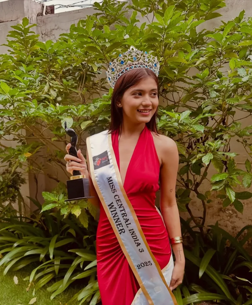 Alisha Motwani Miss Central India 3 Winner 2025