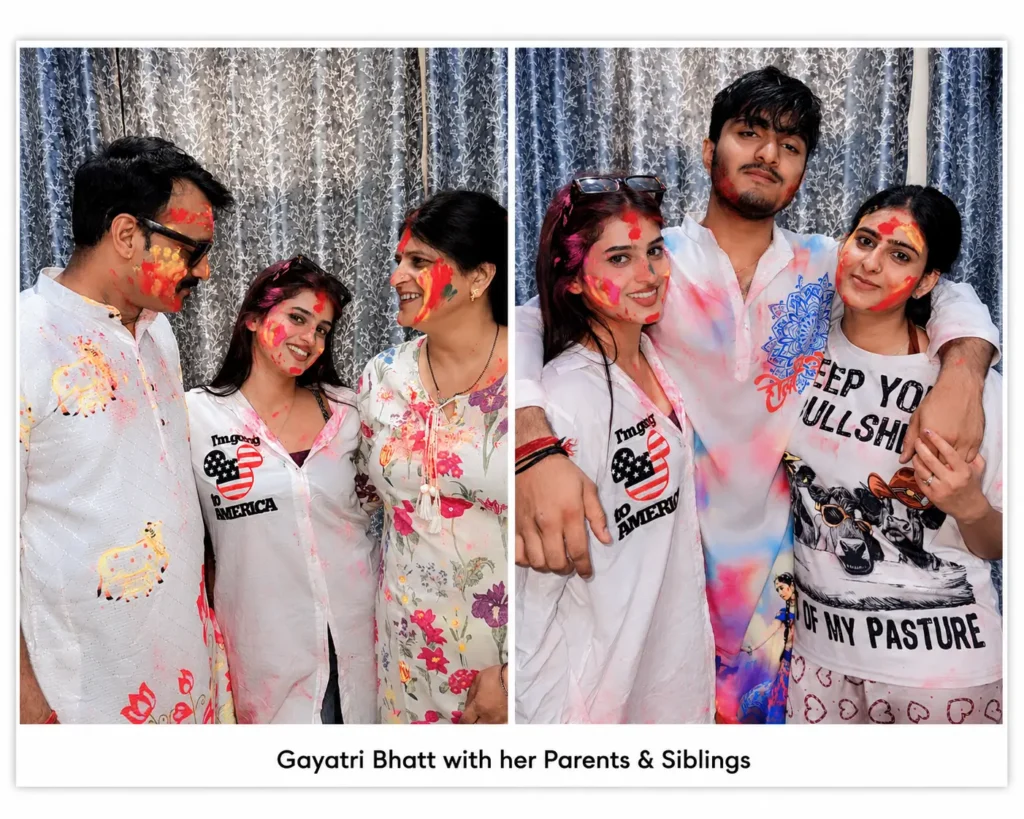 Gayatri Bhatt Family
