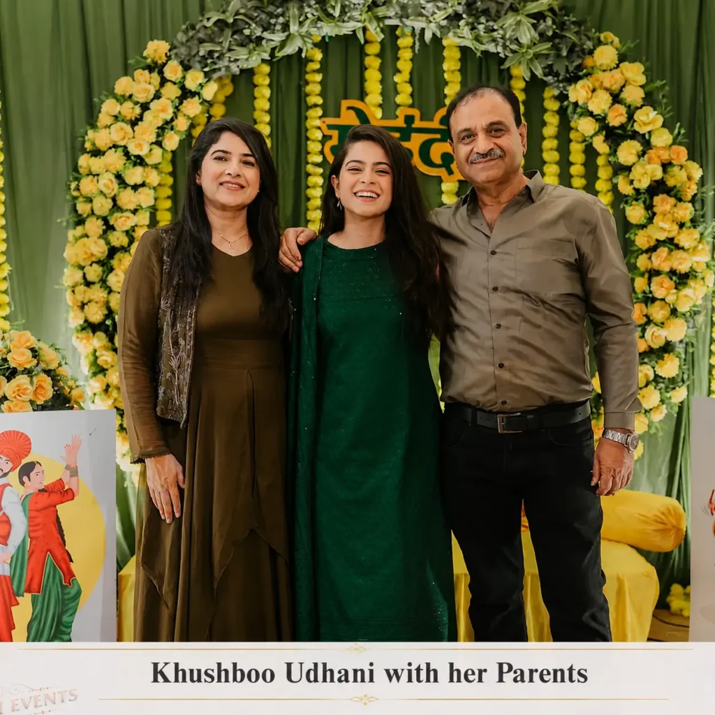 Khushboo Udhani Parents