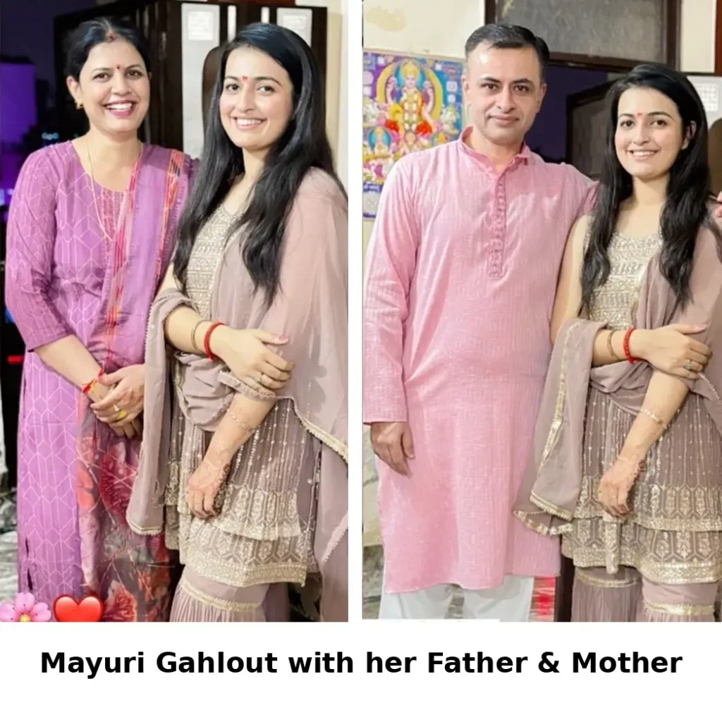 Mayuri Gahlout Family
