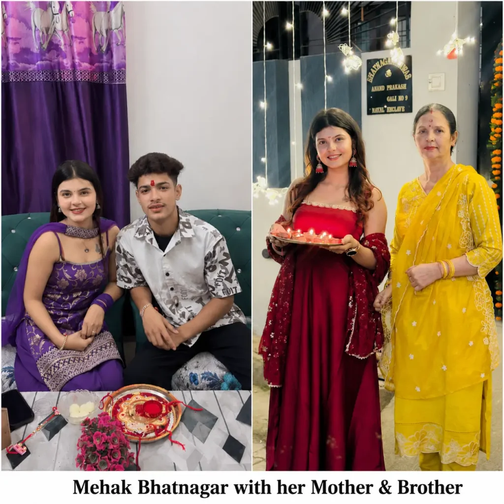 Mehak Bhatnagar Family