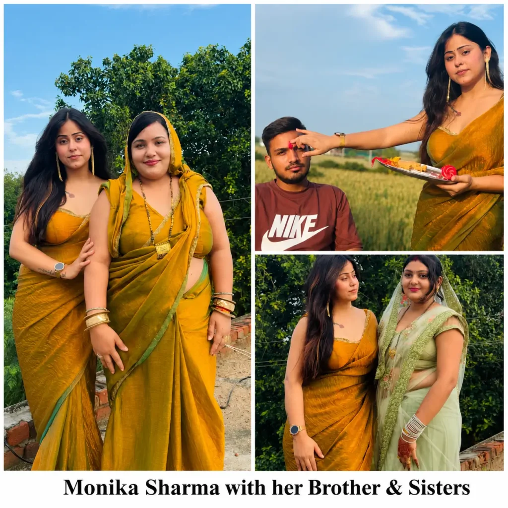 Monika Sharma Siblings