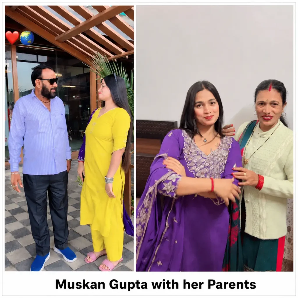 Muskan Gupta Parents